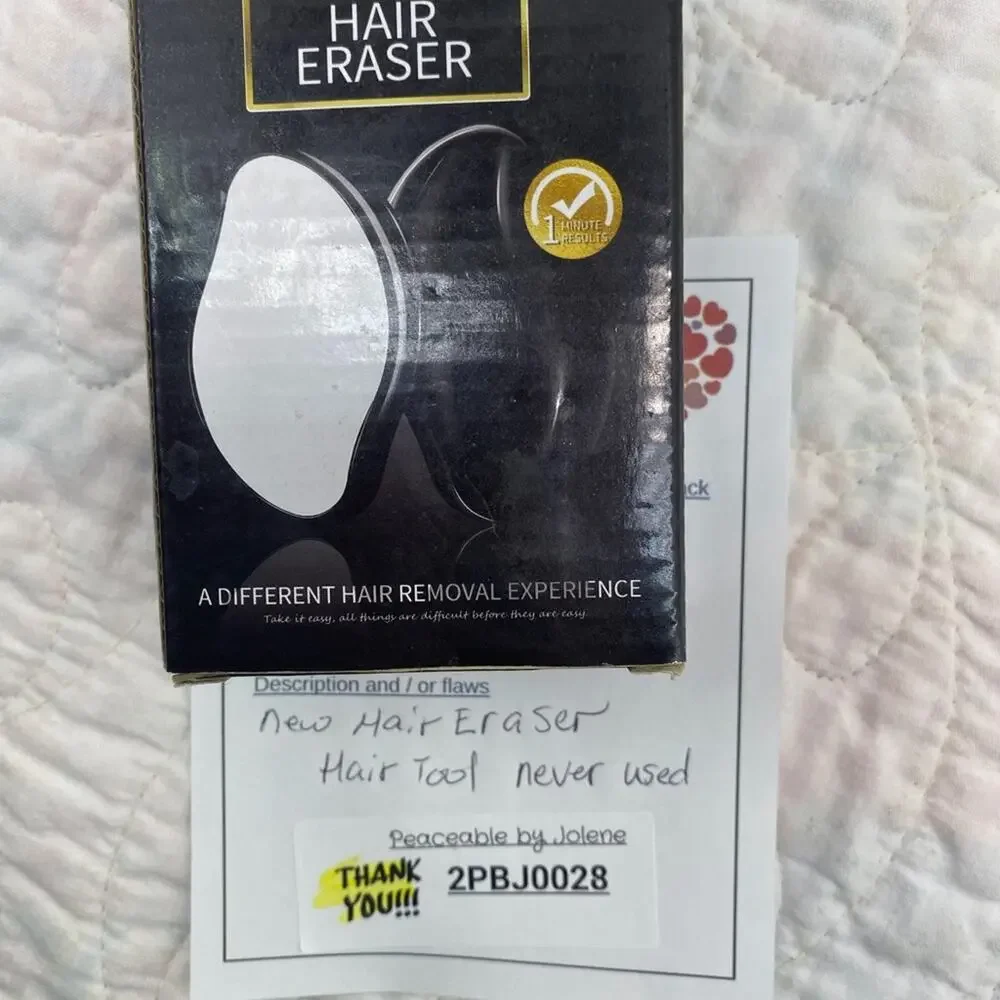 Black and Silver manual Hair Eraser